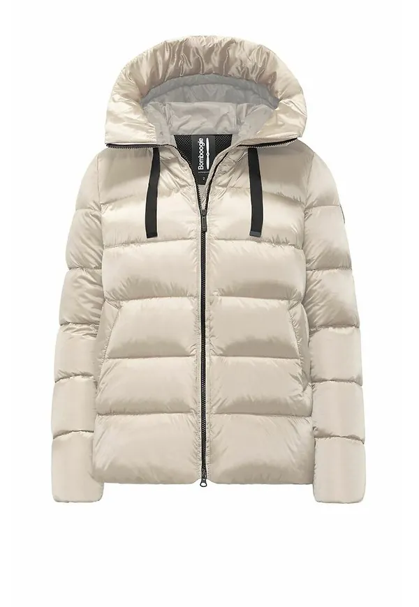 BomBoogie Down Jackets Beige, Dam