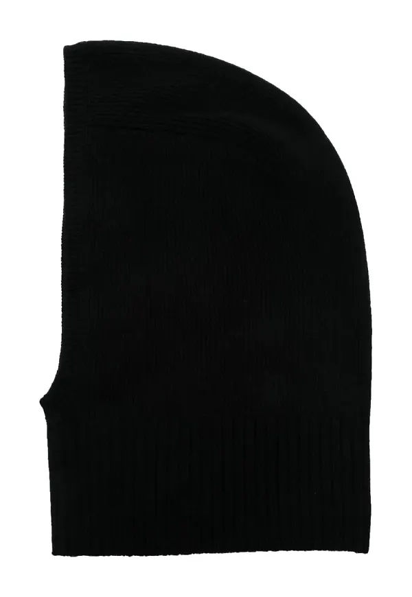 BOMPARD balaclava i kashmir - Svart