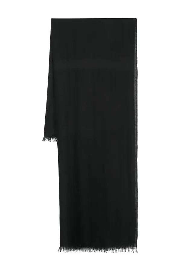 BOMPARD Voile sjal - Svart