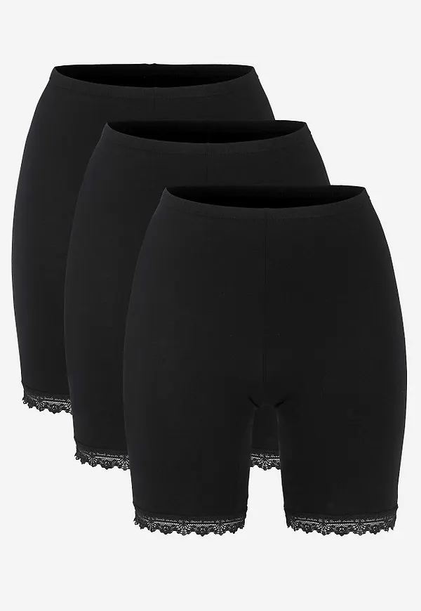 Bomullstrosa med längre ben 3-pack