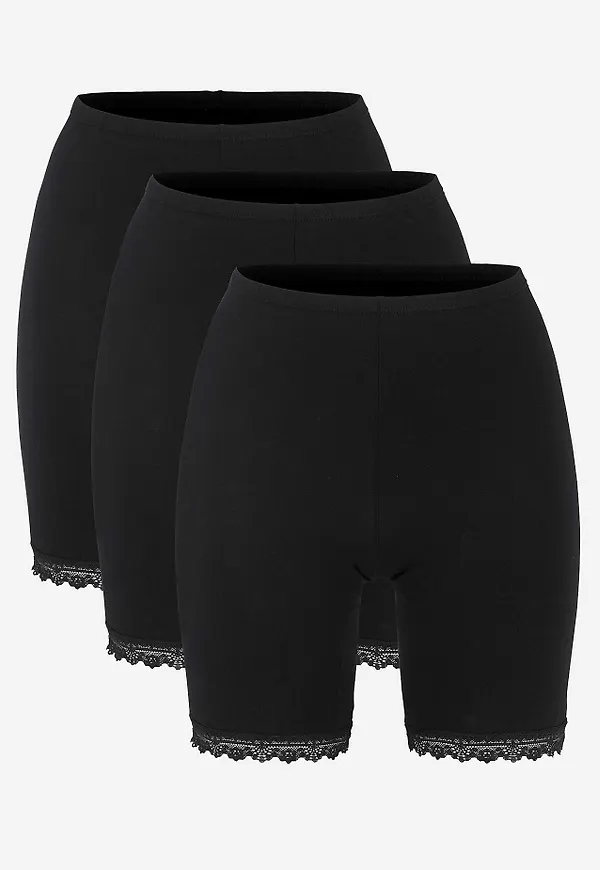 Bomullstrosa med längre ben 3-pack