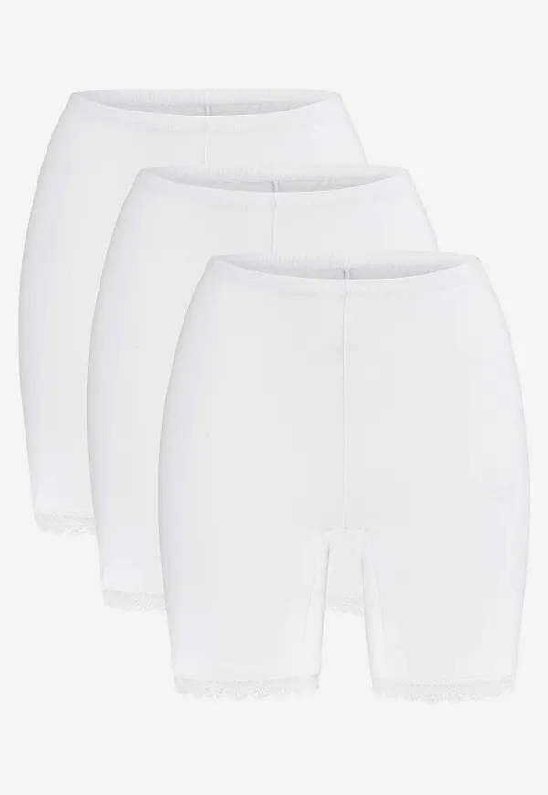 Bomullstrosa med längre ben 3-pack
