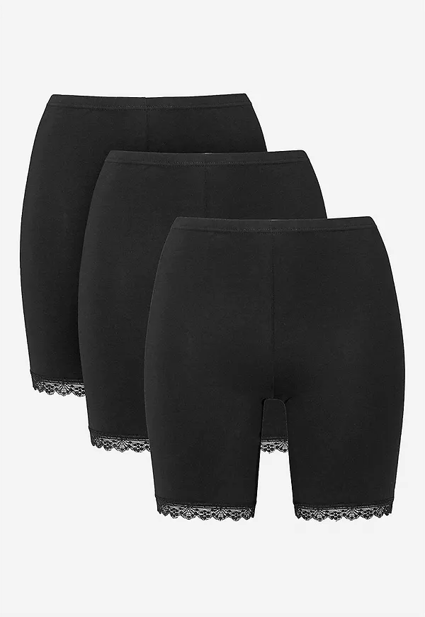 Bomullstrosa med längre ben 3-pack