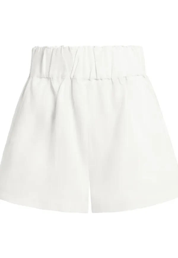 BONDI BORN Universal linneshorts - Vit