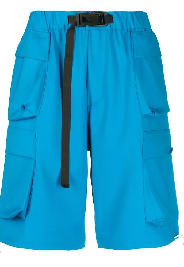 Bonsai cargoshorts i jungfruull - Blå