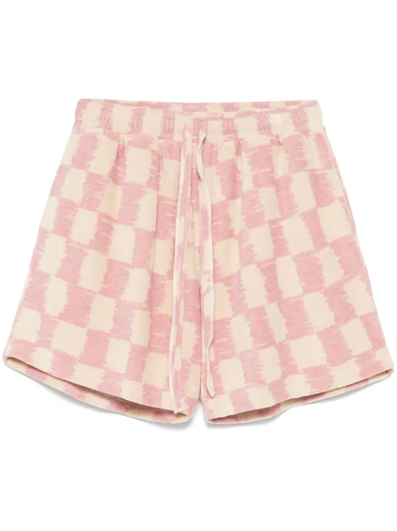 Bonsai rutiga shorts - Neutral
