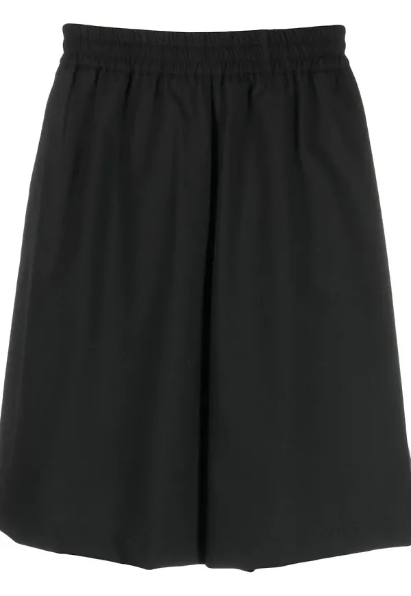 Bonsai shorts med vida ben - Svart
