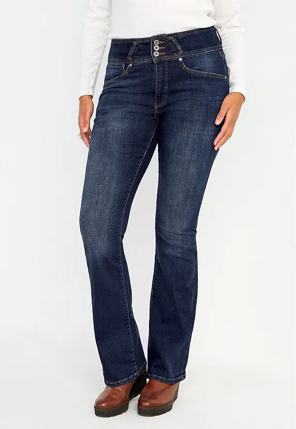 Bootcut jeans med hög midja Jennifer