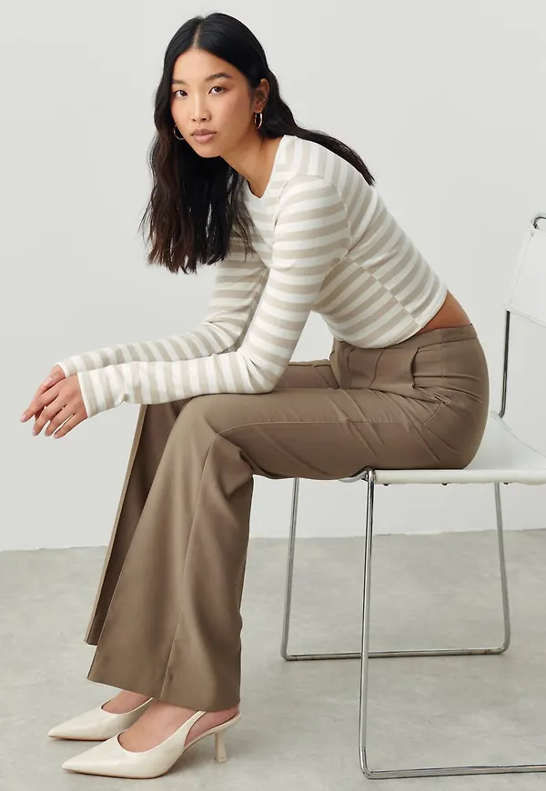 Bootcut trousers