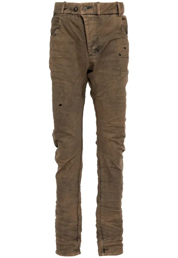Boris Bidjan Saberi slim fit-jeans - Brun
