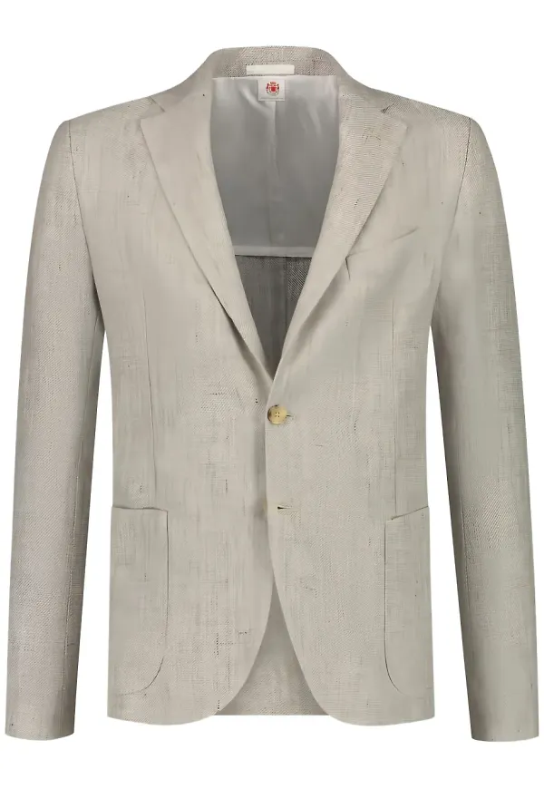 Borrelli enkelknäppt blazer - Neutral