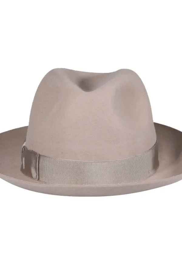 Borsalino Hat Beige, Dam