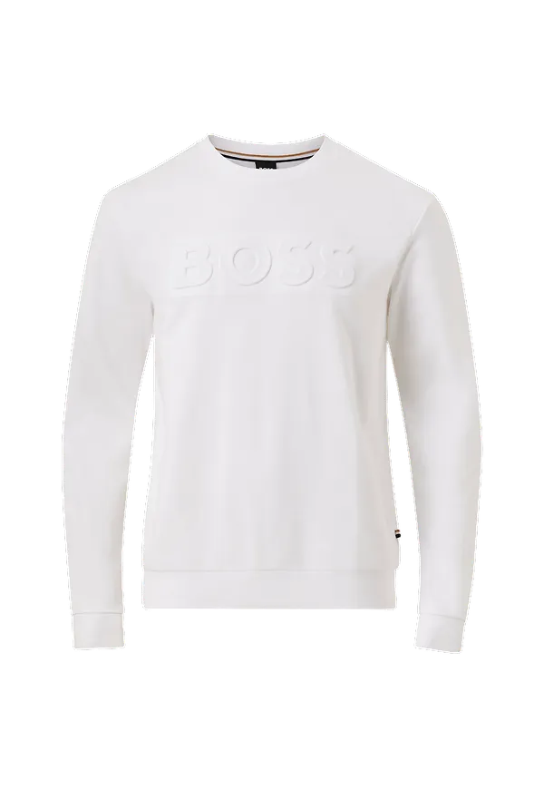 BOSS - Sweatshirt Heritage - Vit - 2XL