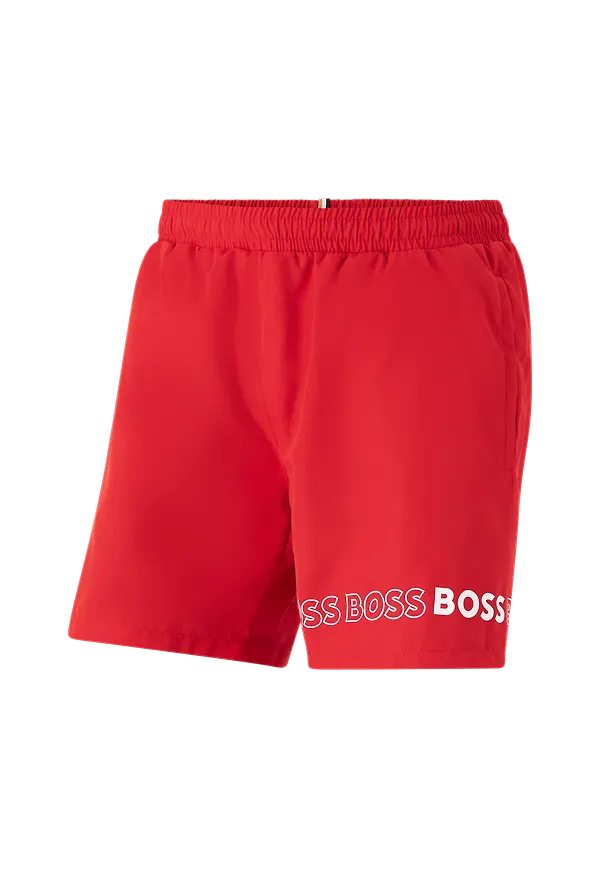 BOSS - Badshorts Dolphin - Röd - S