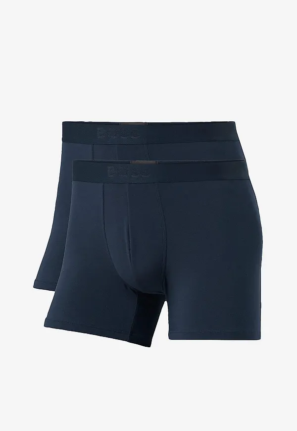 BOSS - Boxerkalsonger BoxerBr UltraSoft 2-pack - Blå