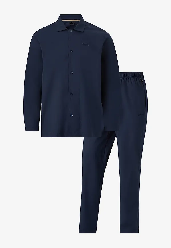 BOSS - Pyjamas Chris Pyjama - Blå