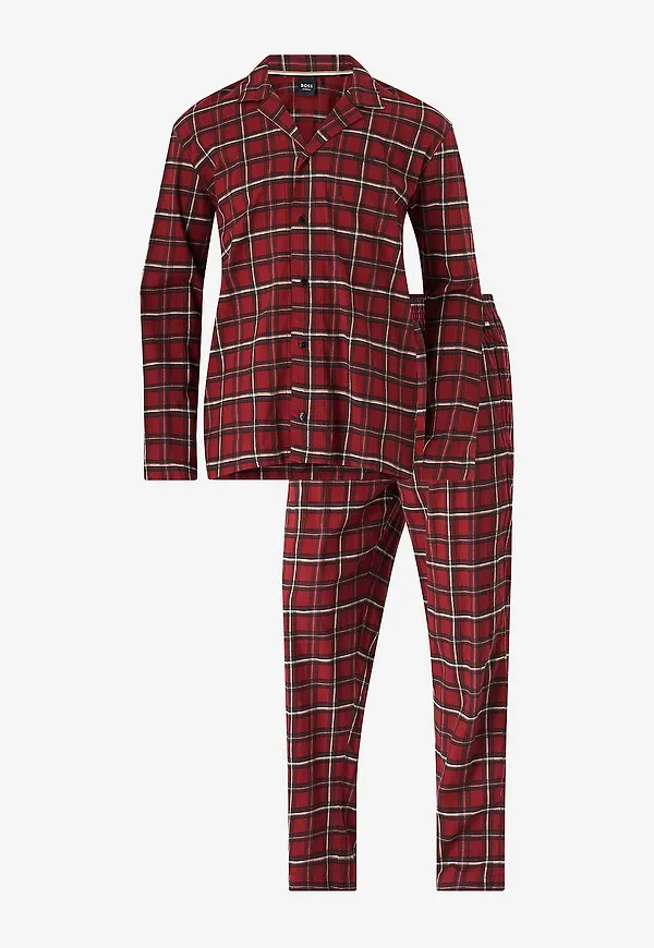 BOSS - Pyjamas Holiday Pyjama 10265782 - Röd