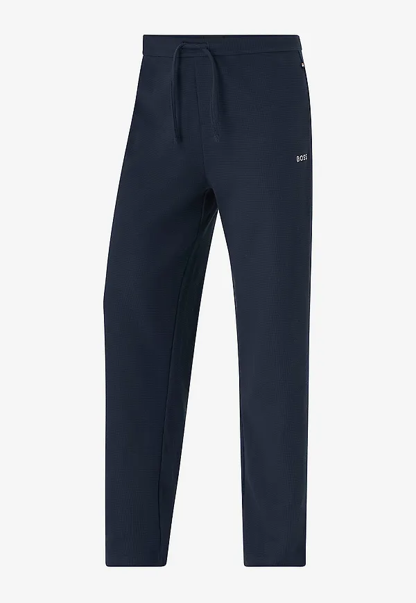 BOSS - Sweatbyxor Waffle Pants 10269584 - Blå
