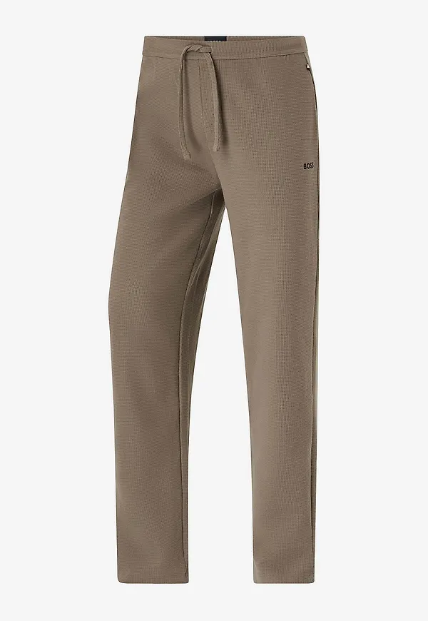 BOSS - Sweatbyxor Waffle Pants 10269584 - Brun