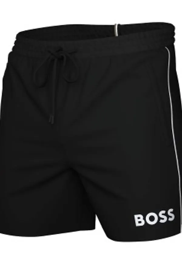 BOSS Badbyxor Starfish Swim Shorts Svart polyester Small Herr