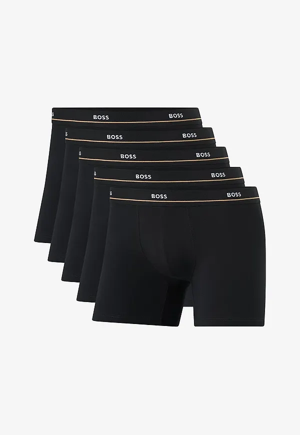 BOSS - Boxerkalsong Boxerbr Essential 5-pack - Svart
