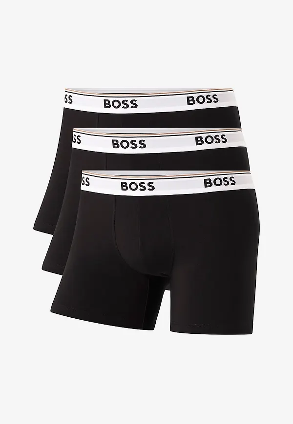 BOSS - Boxerkalsonger Boxer 3-P Power - Svart