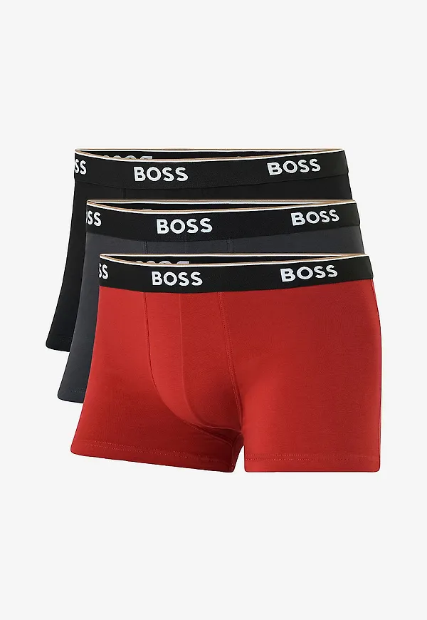 BOSS - Boxerkalsonger Trunk Power 3-pack - Flerfärgad