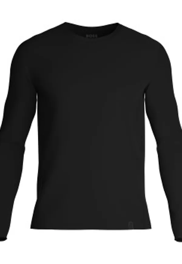 BOSS Infinity Long Sleeve Shirt RN Svart Large Herr