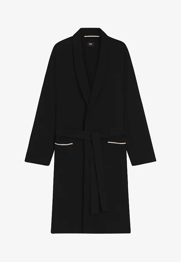 BOSS - Morgonrock Robe BM - Svart