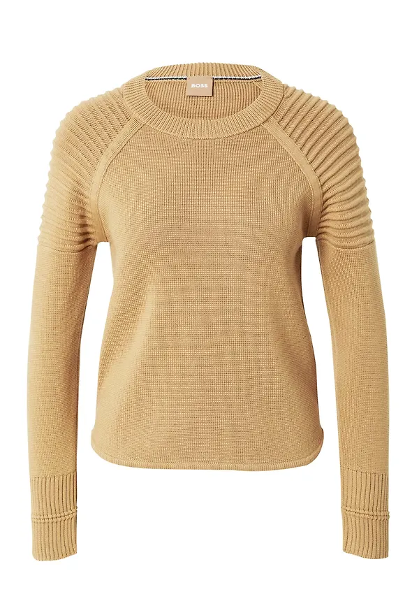 BOSS Orange Tröja 'Folmar' ljusbeige