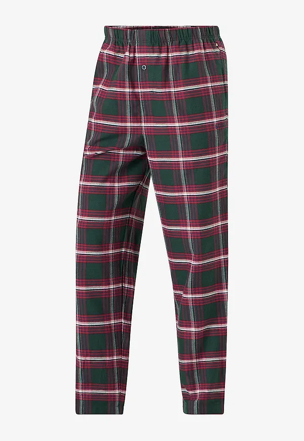 BOSS - Pyjamasbyxor Holiday - Röd