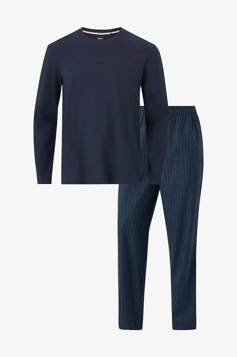 BOSS - Pyjamasset Chris Long Set - Blå