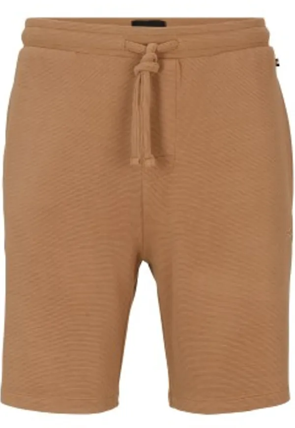 BOSS Rib Shorts Brun modal X-Large Herr