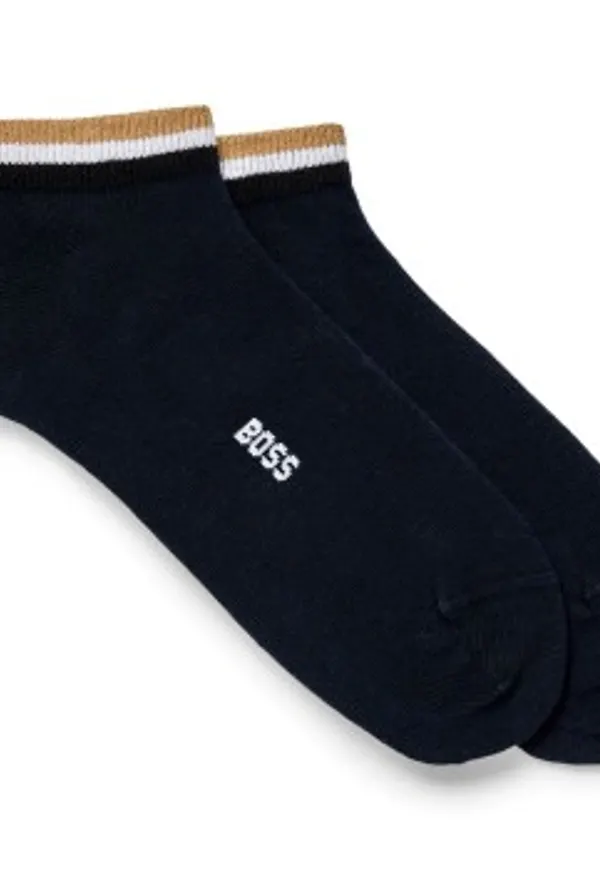 BOSS Strumpor 2P AS Uni Stripe CC Navy Strl 39/42