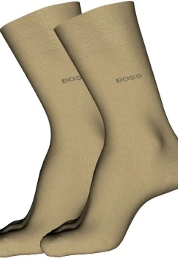BOSS Strumpor 2P RS Uni CC Beige Strl 47/50 Herr