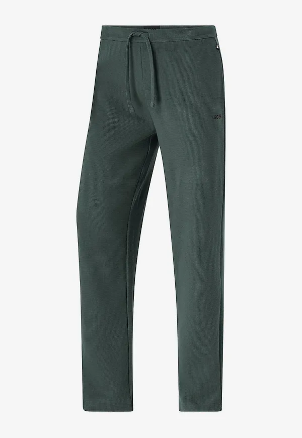 BOSS - Sweatbyxor Waffle Pants 10269584 - Grön