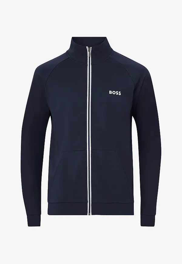 BOSS - Sweatshirt Authentic Jacket Z - Blå