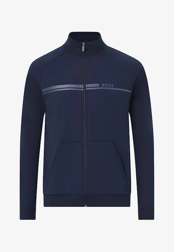 BOSS - Sweatshirt Authentic Jacket Z - Blå