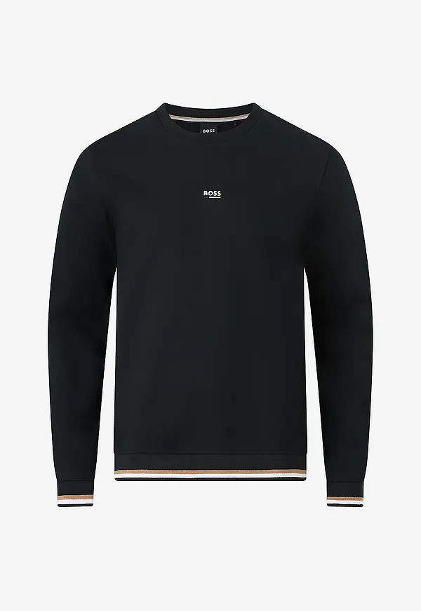 BOSS - Sweatshirt Iconic - Svart