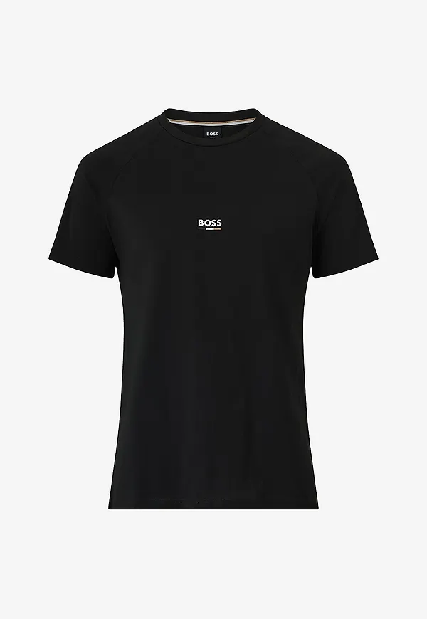 BOSS - T-shirt RN Slim Fit - Svart