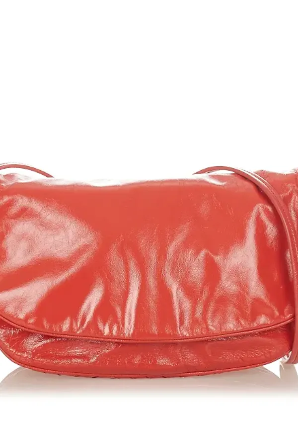 Bottega Veneta Intrecciato Leather Crossbody Bag