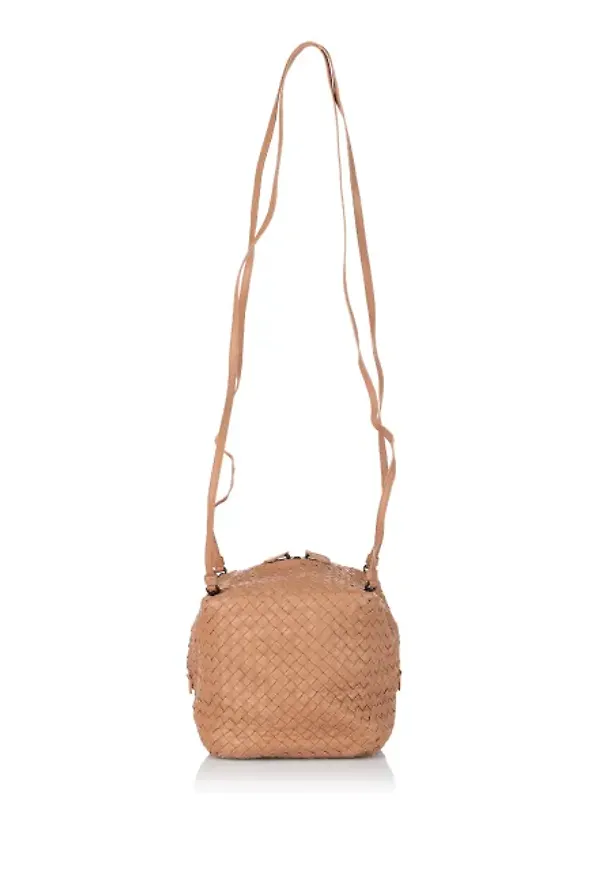 Bottega Veneta Intrecciato Leather Crossbody Bag