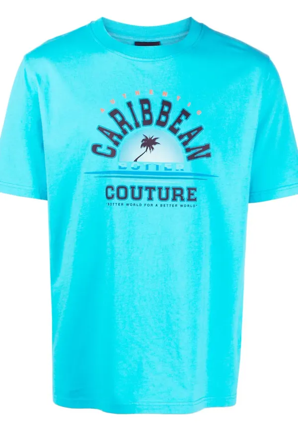 Botter t-shirt med slogan - Blå