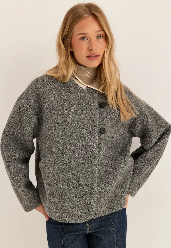 Bouclé Short Jacket