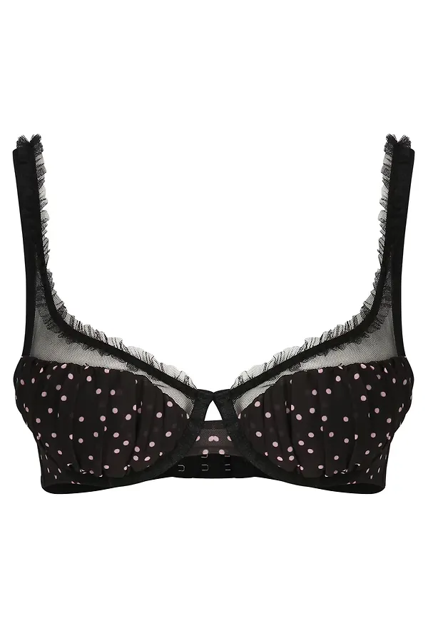Boux Avenue Behå 'SABRINA' rosa / svart