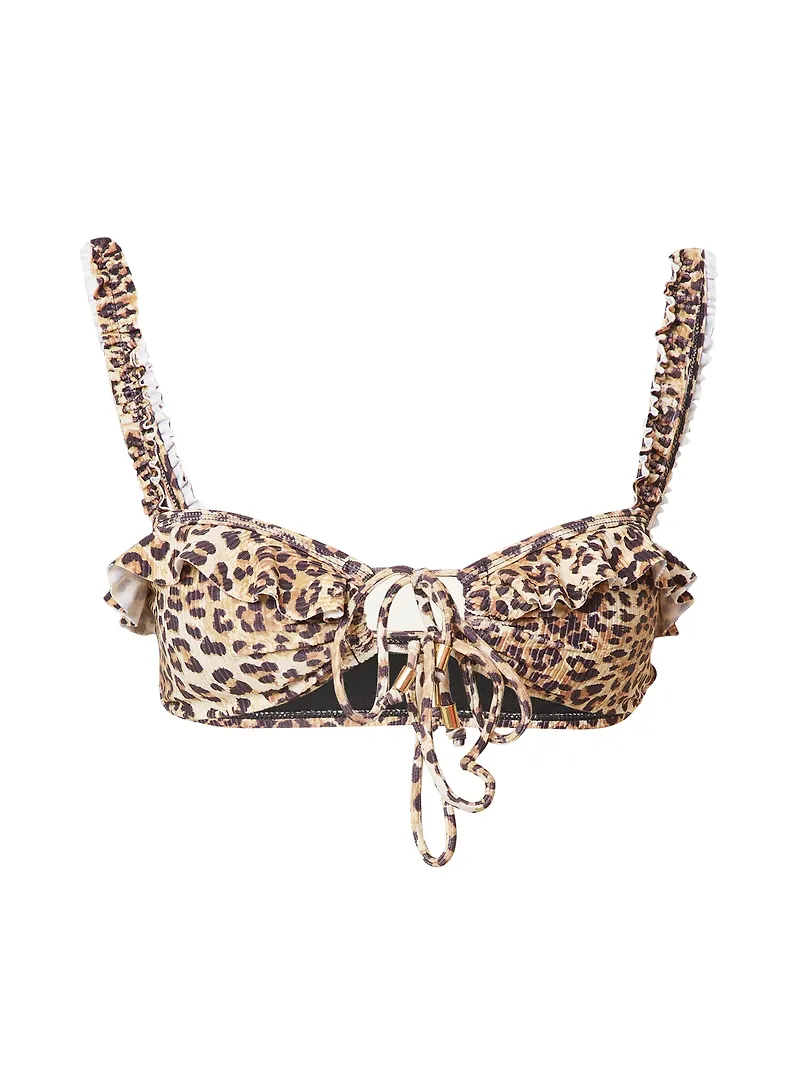 Boux Avenue Bikiniöverdel kräm / ljusbrun / mörkbrun