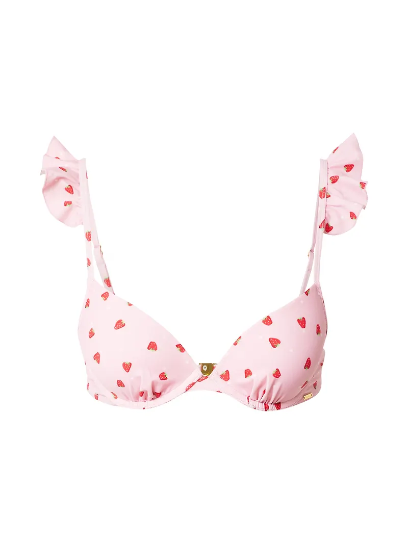 Boux Avenue Bikiniöverdel ljusgrön / rosa / blodröd / vit