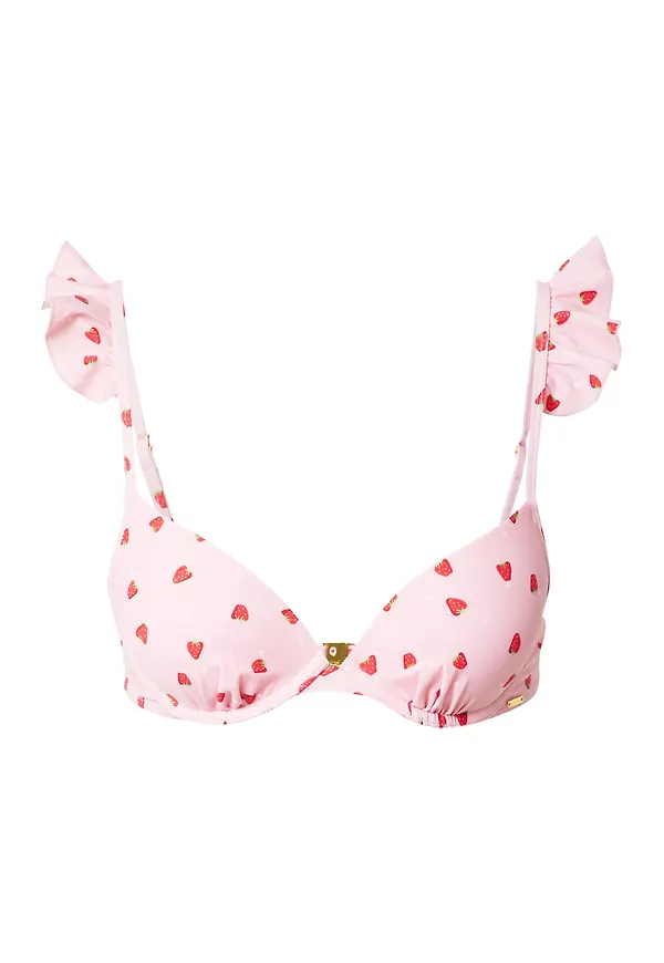 Boux Avenue Bikiniöverdel ljusgrön / rosa / blodröd / vit