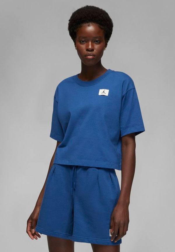 Boxformad t-shirt Jordan Essentials för kvinnor - Blå