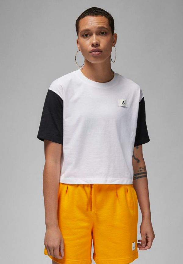 Boxformad t-shirt Jordan Essentials för kvinnor - Vit